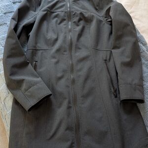 Kristen Blake Dark Gray Trench Coat